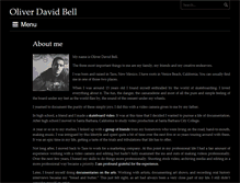 Tablet Screenshot of olliebell.com